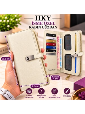 Hky Çok Kullanışlı Büyük Boy Kadın Cüzdan