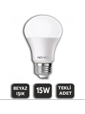 No-vo LED Ampul 15 W Beyaz Işık