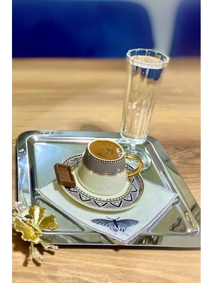 VeraLüx Home Kokteyl Peçetesi 6 Adet Kelebek Model
