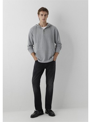 Mavi M00351A4039 Slim Straight Marcus Dark Smoke Mavi Pro Erkek Jean Pantolon