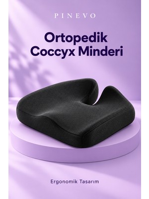 Pinevo Yeni Nesil Posture Visco Bel Destek Yastığı – Ergonomik Sırt ve Bel Desteği