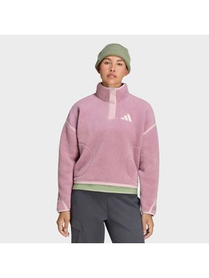 Adidas KS2335 W mt Ess Hp Kadın Eşofman Üstü-Polar