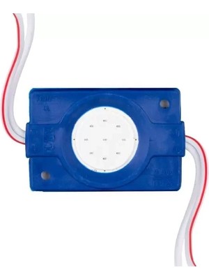 Hubrendy Sh 12 Volt 2.4 Watt Mavi Cob LED Modül - 40X22 mm