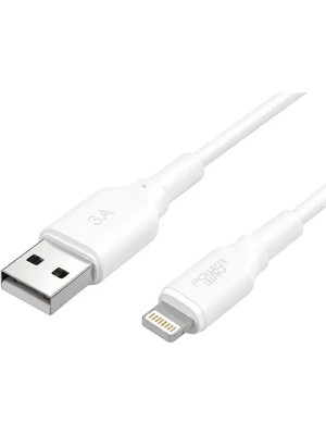 Hubrendy Sh Powerway IP27 1 Metre 3A Lightning Hızlı Şarj ve Yüksek Hızlı Data Kablosu