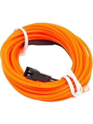 Hubrendy Sh Powermaster 5 Metre 5 Volt USB Adaptörlü Neon Oranj Ip Aydınlatma PM-6084