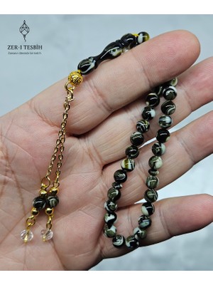 Zer-I Tesbih Küre Kesim Sıkma Kehribar Tesbih