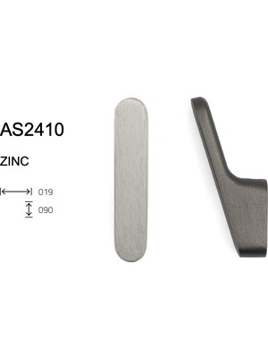 Elovias System Askılık Fırçalı Saten (AS2410 0019 ELX2)