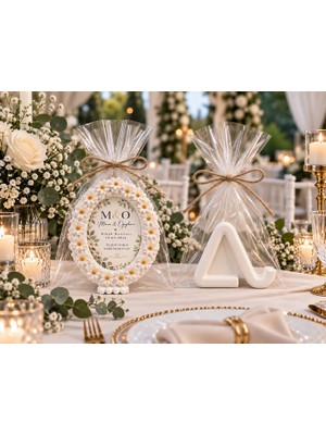 İdc Anı 25 Adet Kişiye Özel Taş Tozu Mıknatıslı Ayak Hediyeli Magnet Çerçeve Söz Nişan Kına Düğün Nikah Hatırası | Sevdiklerinize Özel Şık ve Anlamlı Bir Hediye