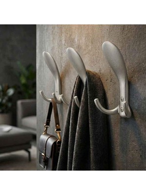 Elovias Özen 992 Model Askı Inox Renk Portmanto Askısı (Ö992-53)