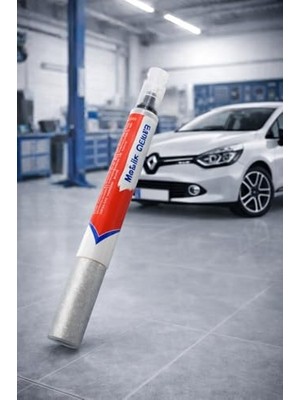 Toptan Budur Gri Oto Rötuş Boya Kalemi 5 Ml, Metalik Renkli Araç Çizik Kapatıcı