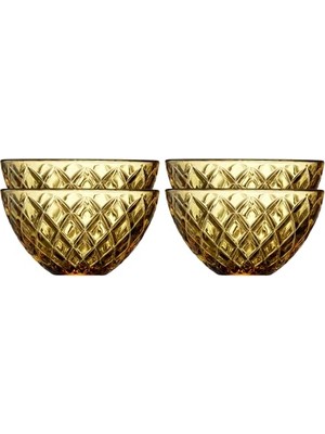 Toptan Budur Sorrento Kase Dia 12 cm 4 Adet Amber