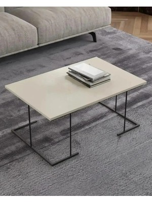 Treeandtech Salda Metal Ayaklı Orta Sehpa