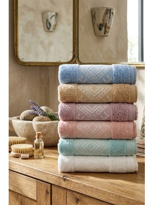 Ttt 12 Adet Karışık Kadife El Havlusu - 45 x 85 cm Spa ve Otel Havlusu