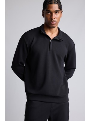 Defacto  Erkek Sweat E9772AX/BK81 Black