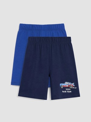 Lc Waikiki Yeni Sezon Lacivert Baskılı Erkek Çocuk Pijama Alt 2'li