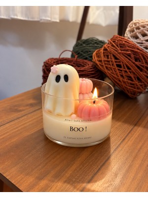 Ayn-ı Safa Atelier El Yapımı Dekoratif Boo Soya Mumu
