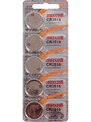 Toptan Budur CR-2016 Lityum Pil 5'li 4902580131272