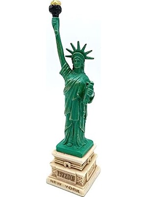 Toptan Budur Abd New York Özgürlük Heykeli Reçine 18 cm