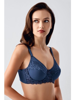 NEWBRA LINGERIE Kadın Desteksiz C Cup Sütyen - Antrasit