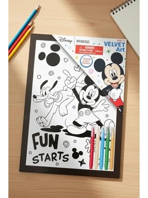 Toptan Budur 2022958010106, Mickey Mouse Lisanslı Boyama Seti