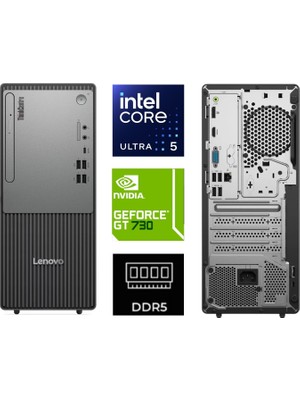 Lenovo Thinkcentre Neo 50T Gen 6 Ultra 5 225 13BD007UTR-K512 16GB 4tb Gt 730 2gb W11PRO Masaüstü Bilgisayar