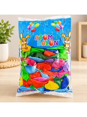 Akıllı Bayi Karışık Iç Dekorasyon Balonu 25'li Aby