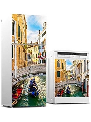 Toptan Budur Buzdolabı ve Bulaşık Makinesi Beyaz Eşya Sticker Kaplama Venedik