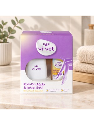 Gees Global Ağda Isıtıcı ve 2 Roll-On Kartuş Seti