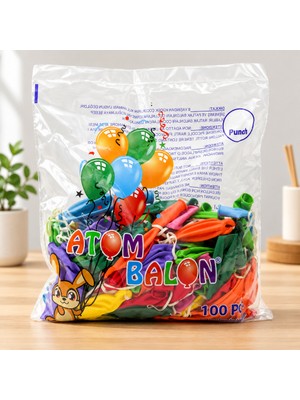 Akıllı Bayi Lastikli Balon ( 100'LÜ) Aby