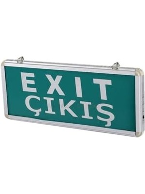 Toptan Budur Saat, CT-9175 Ledli Exit Armatür (3 Şarjlı)