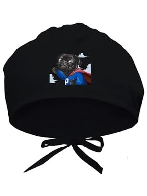 Toptan Budur Super Pug Baskılı Cerrahi Bone