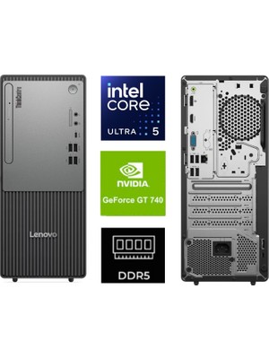 Lenovo Thinkcentre Neo 50T Gen 6 Ultra 5 225 13BD007UTR-K555 32GB 1tb Gt 740 4gb W11PRO Masaüstü Bilgisayar