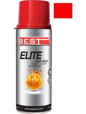 Nil Avm Best Elite Kırmızı 600 C Isıya Dayanıklı Sprey Boya 400 ml
