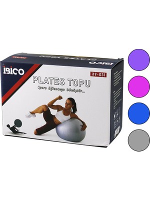 Str Store 60CM Plates Topu Renkli - Çizgi Desenli Plastik Kutulu Ambalaj