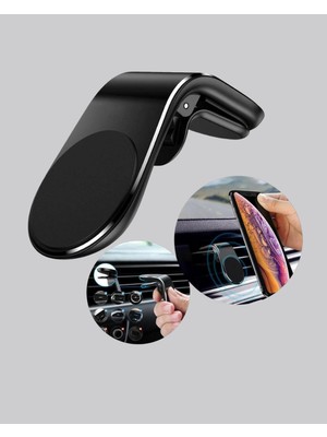 TKÇ Estetik Manyetik Araç Telefon Tutucu 360° Dönme Özelliği Xml