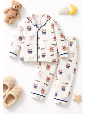 Mini Bear Çocuk Pijama Takımı