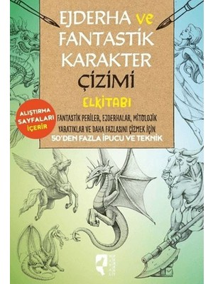 ‎ Hayalperest Yayınevi Ejderha ve Fantastik Karakter Çizimi Elkitabı