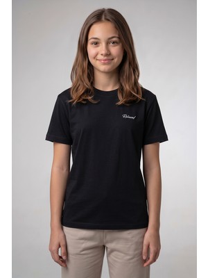 Relaxed Kız Genç - Çocuk Tişört - Slim Fit Kalıp