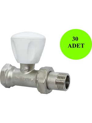 E.C.A. 30 Adet Eca Filtreli Çamaşır / Bulaşık Makinası Musluğu 1/2 602111059 Krom