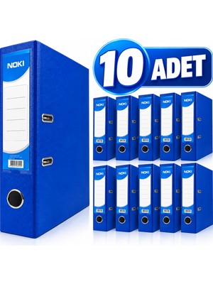 MEDEVRELF Noki Mavi Klasör Geniş 10ADET