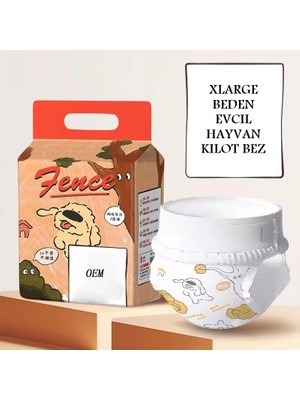 Ttt Xlarge Beden Evcil Hayvan Kilot Bez - Ultra Emici - Hızlı Kuruyan
