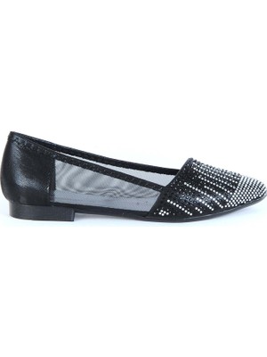 Moda Ayakkabı 254 Kadın Günlük Babet Ayakkabı - MDS00827-SIYAH-37