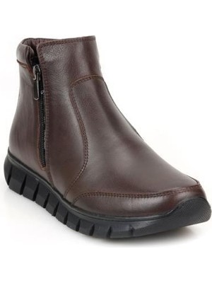 Pisagor PS-35420 Kadın Hakiki Deri Ortopedik Casual Bot