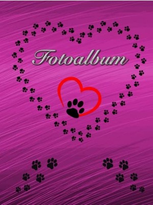 Toptan Budur Köpekler, Kediler ve Evcil Hayvanlar Için Fotoğraf Albümü, Pink 02, Almanca Baskı