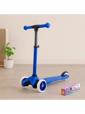 Bezos Vintage Çocuk Scooter - Ayarlı 55?71 Cm, 40 kg Taşıma