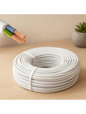 Bezos 3x1.5 Mm² Cca Ttr Elektrik Kablosu - 100 M