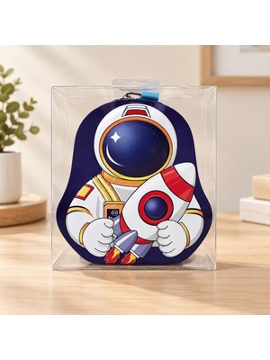 Zenviaa Kulplu Metal Astronot Kumbara ZENVIAA365423
