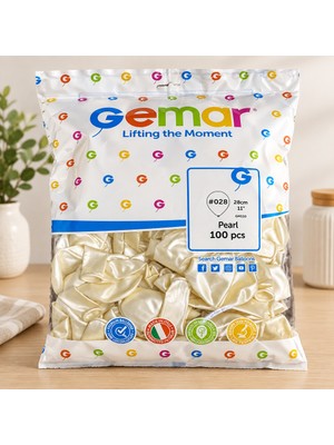 Zenviaa 28 cm (11 Inç) Metalik Balon 100'LÜ ZENVIAA365423