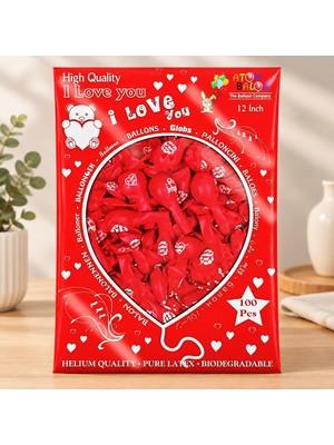 Zenviaa I Love You Seni Seviyorum Balon 100'LÜ ZENVIAA365423