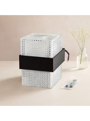 Efnaz Style 10W LED Dış Mekan Duvar Aplik IP66 50.000 Saat